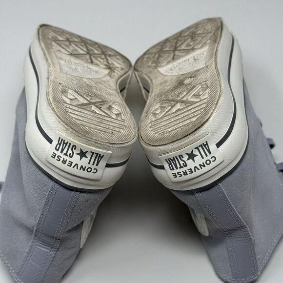 Converse All Star Chuck Lift Platform High Shoes Womens 9 Blue Gray Suede Retro - Picture 16 of 16